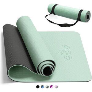 Yoga Mat for Women Men Kids, 1/3 & 1/4 & 2/5 Inch Extra Thick Yoga Mat Non Slip